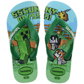 Kids' Minecraft Top Flip Flops