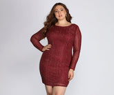 Plus Set In Heat Stone Dress