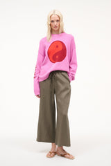 MATEO LINEN CROPPED PANT | THYME