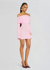 Galli Rib Knit Mini Dress