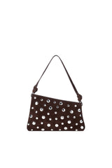 DANI MINI SHOULDER BAG | ESPRESSO STUDS