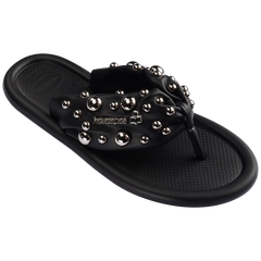 Women's Isabel Marant Maxi Puffed Studs Flip Flops