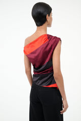 PHARE SILK TOP | RUBY PRISM