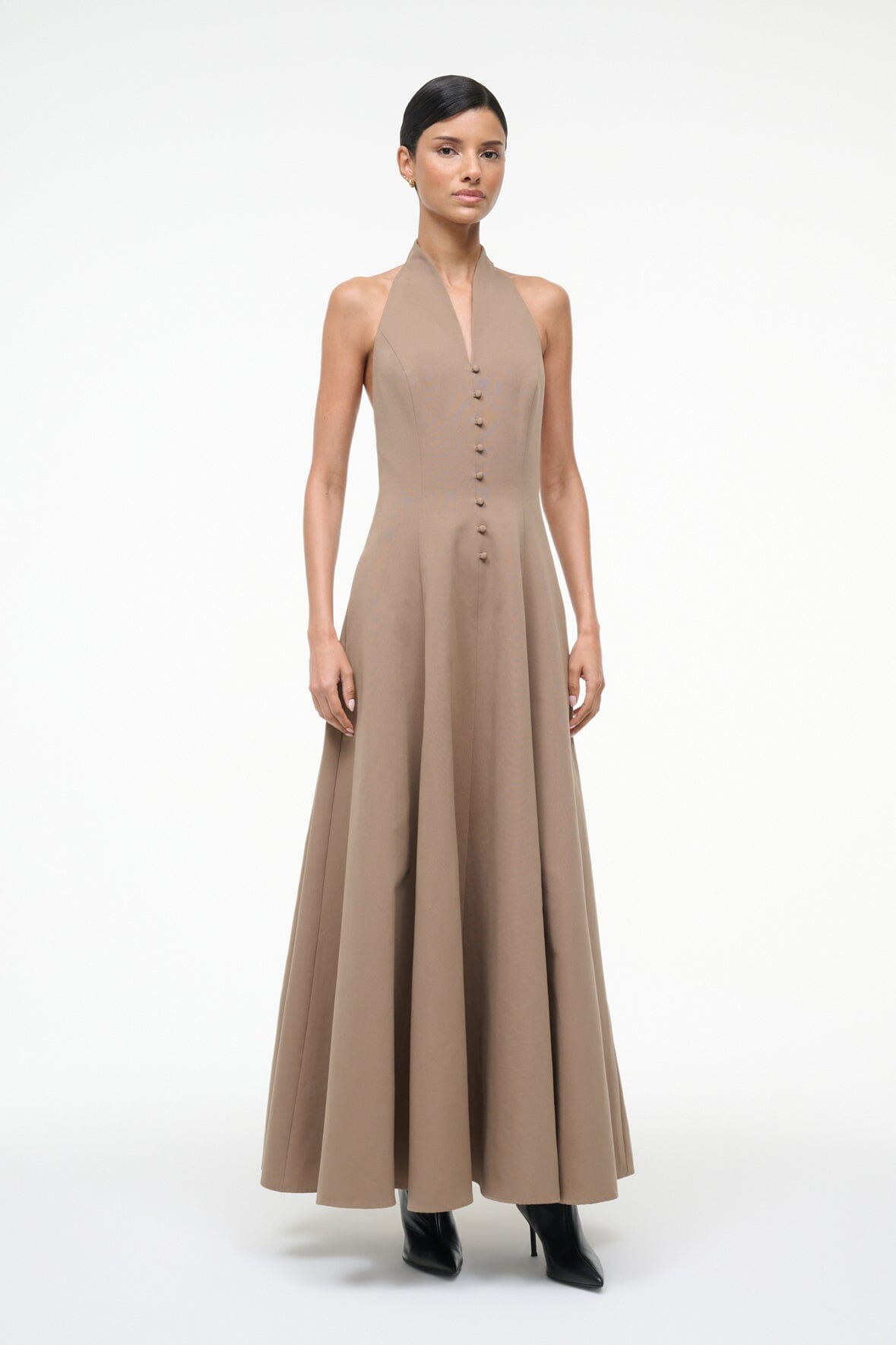 STELLA DRESS | TAUPE