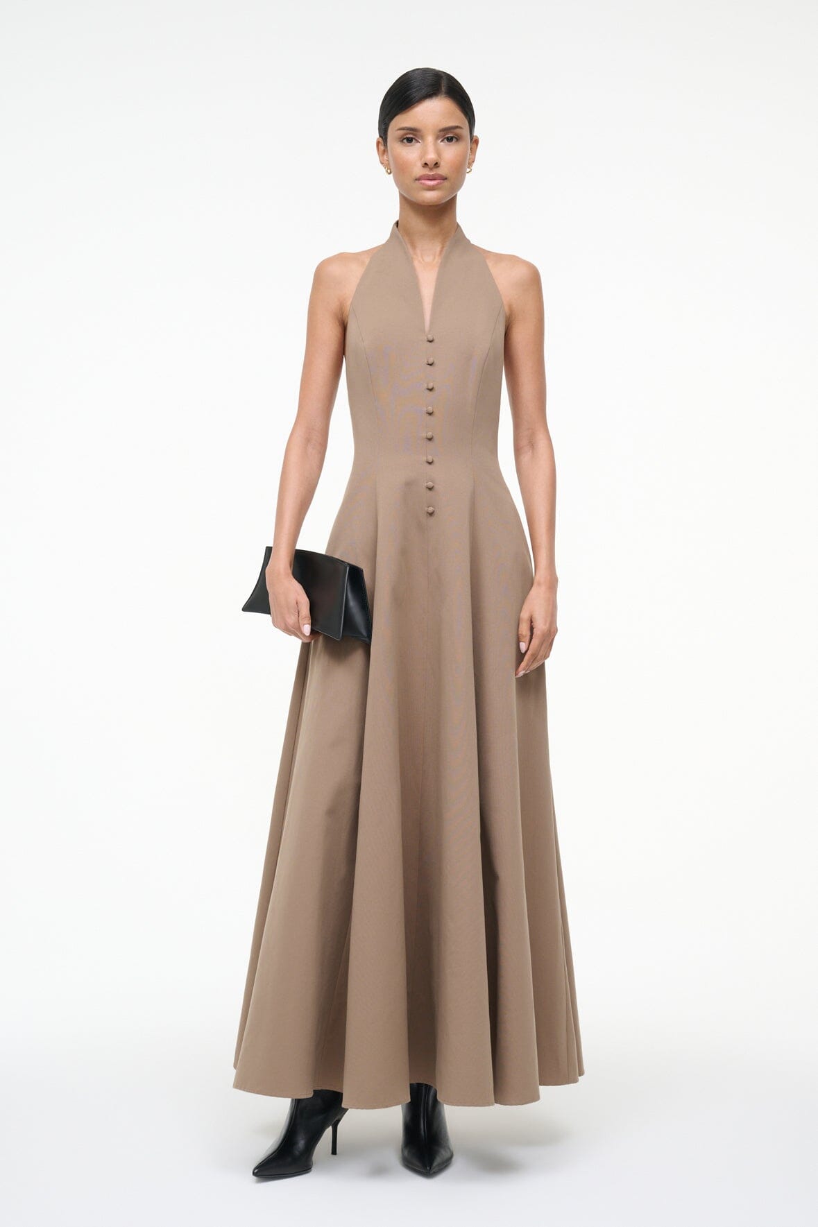 STELLA DRESS | TAUPE