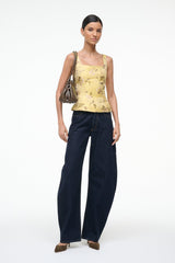 JEANETTE TOP | WILDFLOWERS