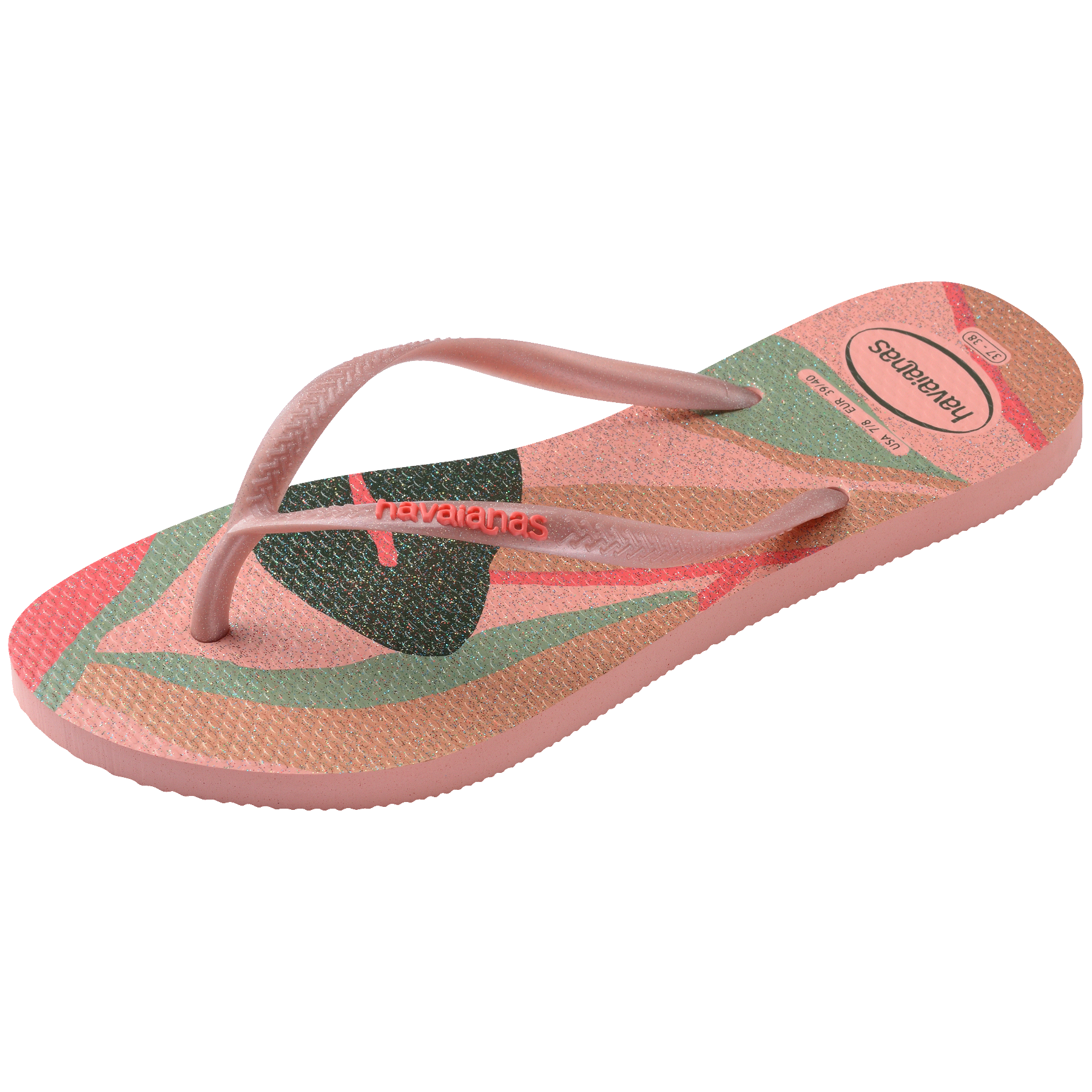 Women's Slim Palette Glow Flip Flops