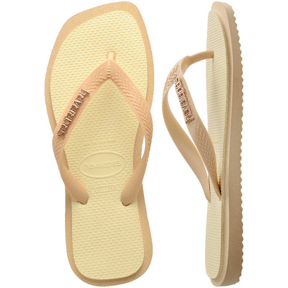 Women's Top Square Fusion Flip Flops