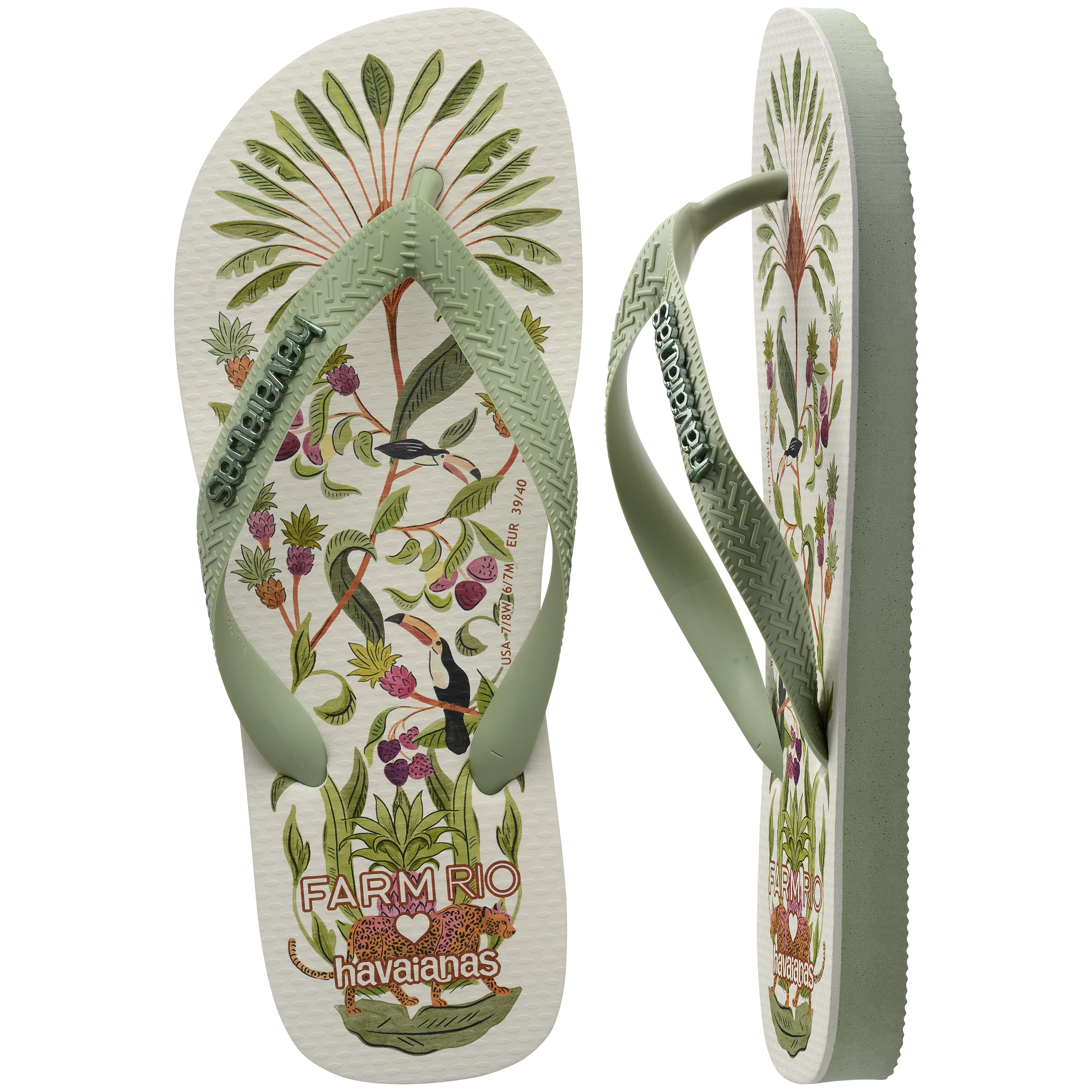 Women's FARM Rio Sweet Forest Flip Flops